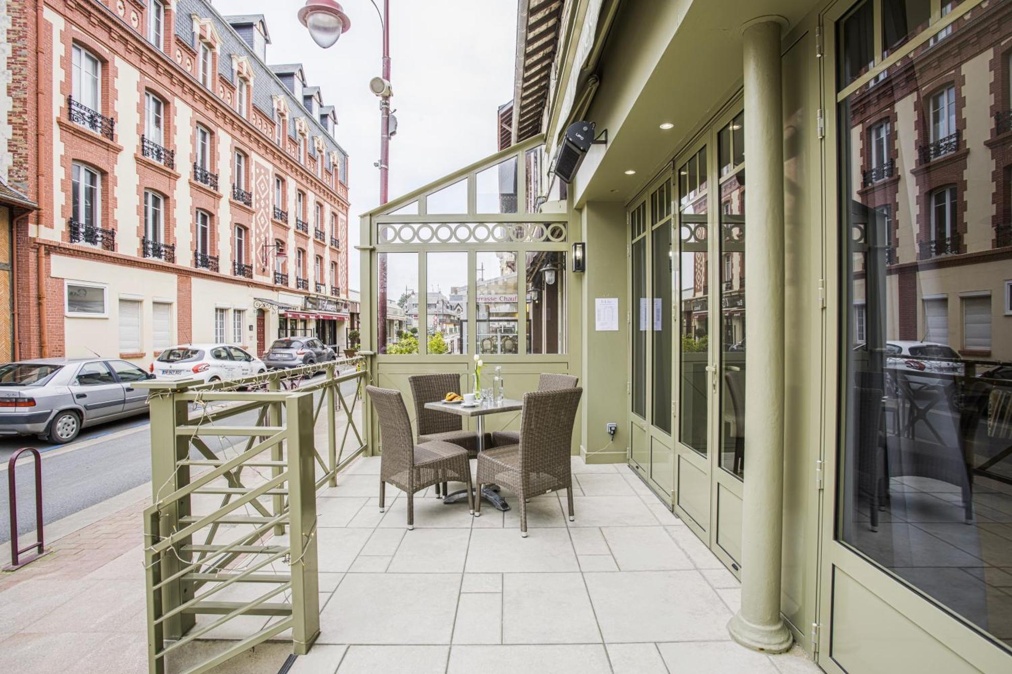 Les Cabines Houlgate Buitenkant foto
